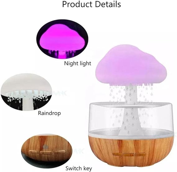 Raindrop Humidifier - Breathe Easy, Live Fresh 🌧️💧