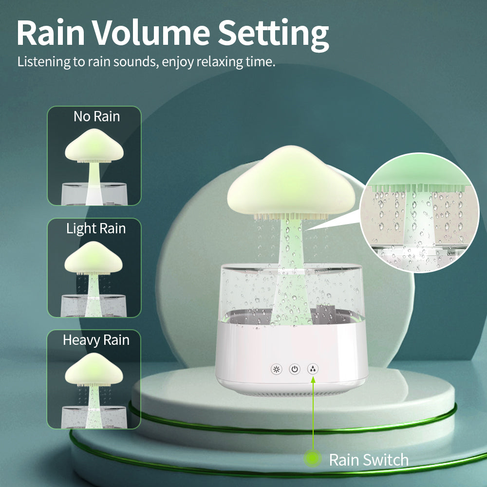 Raindrop Humidifier - Breathe Easy, Live Fresh 🌧️💧